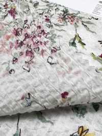 4027-680-5 80 Lawn Miracle Wave Watercolor Flower[Textile / Fabric] HOKKOH Sub Photo