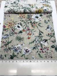 4027-680-5 80 Lawn Miracle Wave Watercolor Flower[Textile / Fabric] HOKKOH Sub Photo