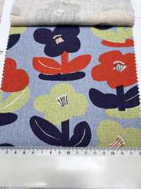1027-700-1 Linen Canvas, Kika Flower[Textile / Fabric] HOKKOH Sub Photo