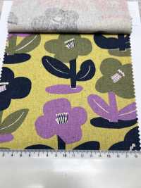 1027-700-1 Linen Canvas, Kika Flower[Textile / Fabric] HOKKOH Sub Photo