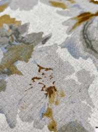 7027-710-4 CL Seating Watercolor Touch Large Flowers[Textile / Fabric] HOKKOH Sub Photo
