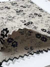 7027-710-7 CL Seating Monochromatic Pointillist Flower[Textile / Fabric] HOKKOH Sub Photo
