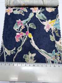 4027-790-1 Linen Loomstate Touch Floral Fabric[Textile / Fabric] HOKKOH Sub Photo