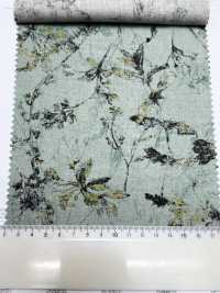 4027-790-2 Linen Loomstate With Shadow-touch Floral Pattern[Textile / Fabric] HOKKOH Sub Photo