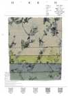 4027-790-2 Cotton Linen Sheeting Shadow Touch Flower