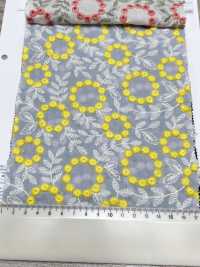 4027-848-1 Cotton Lawn Embroidery Pom-pom Flower Lace[Textile / Fabric] HOKKOH Additional Images