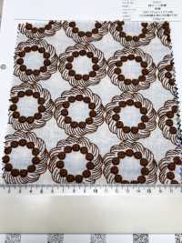 4027-849-1 Cotton Lawn Embroidered Bonbon Cookies[Textile / Fabric] HOKKOH Sub Photo