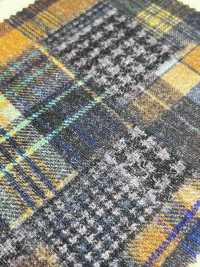 DP-3906-1 TW Ponte Patchwork Check[Textile / Fabric] HOKKOH Sub Photo
