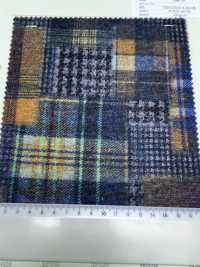 DP-3906-1 TW Ponte Patchwork Check[Textile / Fabric] HOKKOH Sub Photo