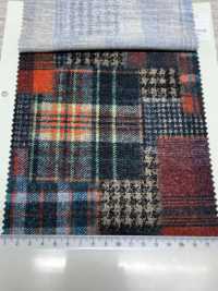 DP-3906-1 TW Ponte Patchwork Check[Textile / Fabric] HOKKOH Sub Photo