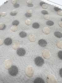 3025-1911-1 75d Chiffon Long Flocked Random Dot[Textile / Fabric] HOKKOH Additional Images