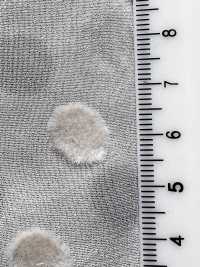 3025-1911-1 75d Chiffon Long Flocked Random Dot[Textile / Fabric] HOKKOH Additional Images