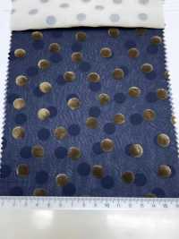 3025-1911-1 75d Chiffon Long Flocked Random Dot[Textile / Fabric] HOKKOH Additional Images