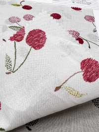 7027-616-2 60 Lawn 9088 Embroidered Cherries[Textile / Fabric] HOKKOH Additional Images
