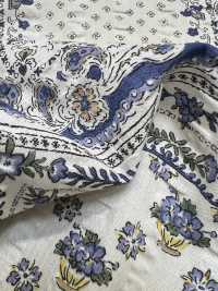7027-620-5 60 Lawn Ripple Handkerchief Badge[Textile / Fabric] HOKKOH Sub Photo