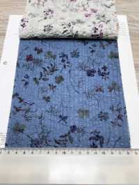 7027-630-2 80 Lawn Miracle Wave Botanical Print[Textile / Fabric] HOKKOH Additional Images