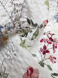 7027-630-2 80 Lawn Miracle Wave Botanical Print[Textile / Fabric] HOKKOH Additional Images