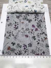 7027-630-2 80 Lawn Miracle Wave Botanical Print[Textile / Fabric] HOKKOH Additional Images
