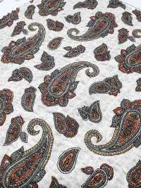 7027-630-3 80 Lawn Miracle Wave Paisley[Textile / Fabric] HOKKOH Sub Photo