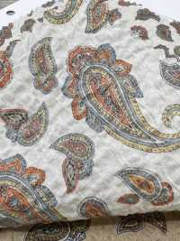 7027-630-3 80 Lawn Miracle Wave Paisley[Textile / Fabric] HOKKOH Sub Photo