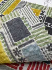 7027-630-4 80 Lawn Miracle Wave Watercolor Blocks[Textile / Fabric] HOKKOH Sub Photo