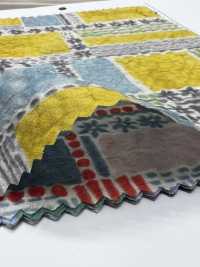 7027-630-4 80 Lawn Miracle Wave Watercolor Blocks[Textile / Fabric] HOKKOH Sub Photo