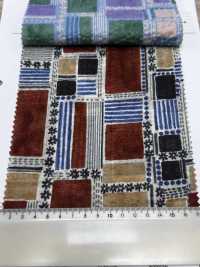 7027-630-4 80 Lawn Miracle Wave Watercolor Blocks[Textile / Fabric] HOKKOH Sub Photo
