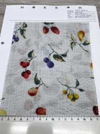 7027-630-5 80 Lawn Miracle Wave Fruit[Textile / Fabric] HOKKOH Additional Images