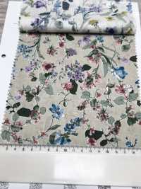 4027-660-5 60 Lawn Watercolor Flowers[Textile / Fabric] HOKKOH Sub Photo