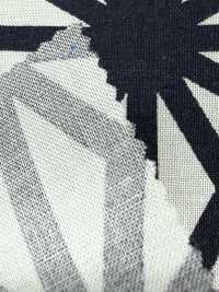 850609 Lawn Indigo Collection Hemp Leaf Pattern[Textile / Fabric] VANCET Sub Photo