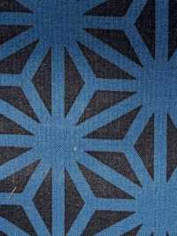 850609 Lawn Indigo Collection Hemp Leaf Pattern[Textile / Fabric] VANCET Sub Photo