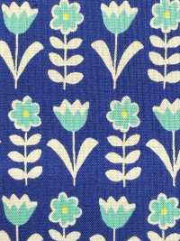 850613 Lawn Unbleached Cotton Little Pocket "Pizzicato"[Textile / Fabric] VANCET Sub Photo