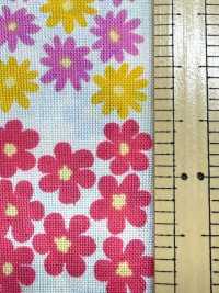 850614 Lawn Unbleached Cotton Little Pocket "mini Mini Flower"[Textile / Fabric] VANCET Sub Photo