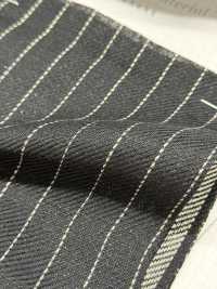 7777 Dark Check Twill Linen[Textile / Fabric] Fine Textiles Sub Photo