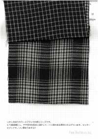 7777 Dark Check Twill Linen[Textile / Fabric] Fine Textiles Sub Photo