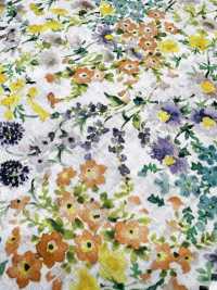 DP-3560-1 60 Lawn Digital Print Vintage Feel II Watercolor Small Flowers[Textile / Fabric] HOKKOH Sub Photo