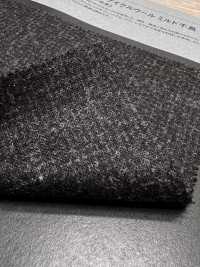 1022658 1/16 Recycled Wool Milled Houndstooth[Textile / Fabric] Takisada Additional Images