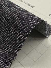 TFGR217 Indigo Rope Moiré Jacquard 6 Oz[Textile / Fabric] Yoshiwa Textiles Sub Photo