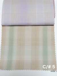 SBT-028 40/1 Organic TENCEL™ Lyocell Fiber Twill Check[Textile / Fabric] Kuwamura Textile Sub Photo