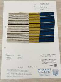 W-50010 Sleepover Horizontal Stripe[Textile / Fabric] Minami Additional Images