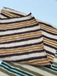 W-49681 Old Paper Horizontal Stripe[Textile / Fabric] Minami Additional Images