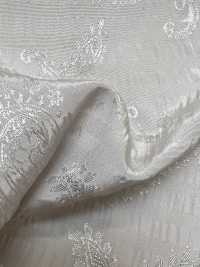 KKF8583-W-1 Seersucker Jacquard[Textile / Fabric] Uni Textile (Komon Kobo) Additional Images