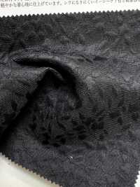 KKF7616-1 Fluffy Puckered Stretch Jacquard[Textile / Fabric] Uni Textile (Komon Kobo) Additional Images