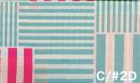 AP65103 Fluorescent Print Oxford (Roll)[Textile / Fabric] COSMO TEXTILE Additional Images