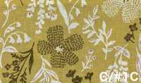 AP65902 Botanical Print C/L Loomstate (Roll)[Textile / Fabric] COSMO TEXTILE Additional Images