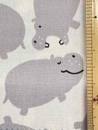 SP6513 Gyu Gyu Animal Print Oxford (Roll)[Textile / Fabric] COSMO TEXTILE Additional Images