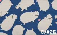 SP6513 Gyu Gyu Animal Print Oxford (Roll)[Textile / Fabric] COSMO TEXTILE Additional Images