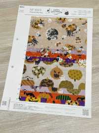 SP6515 HAPPY HALLOWEEN Print Loomstate (Roll)[Textile / Fabric] COSMO TEXTILE Additional Images