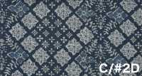SP6580 Overdyed Flower Print Loomstate (Roll)[Textile / Fabric] COSMO TEXTILE Additional Images