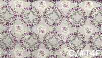 RU2530 RURU BOUQUET Rose Wreath Print Loomstate (Roll)[Textile / Fabric] COSMO TEXTILE Additional Images